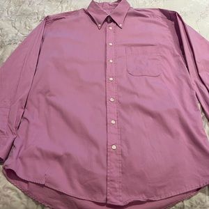 Vintage Mens Burberry Button Up